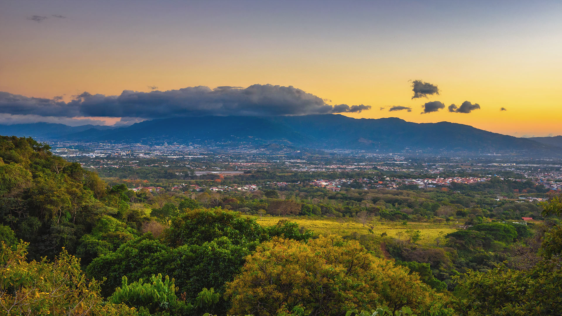 Costa Rica Landscape View