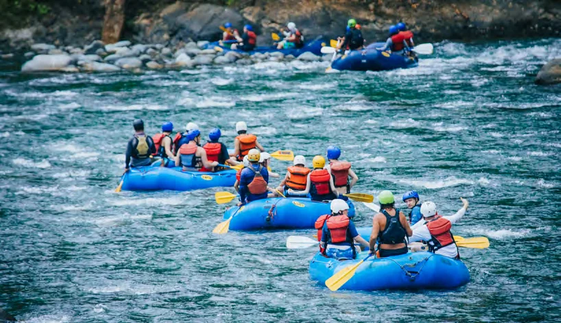 Savegre River White Water Rafting Class II-III
